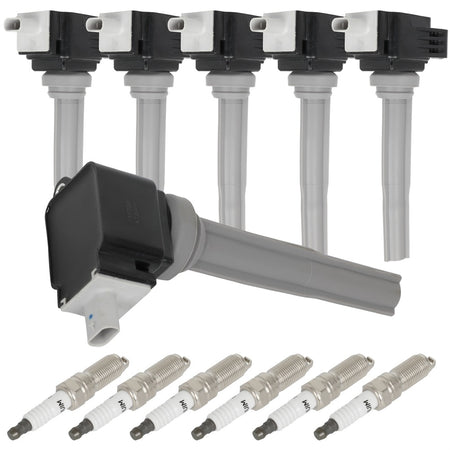 6 For 2015-2017 Ford F150 Truck V6 2.7L Ignition Coil & Spark Plug UF773 Only for Auto