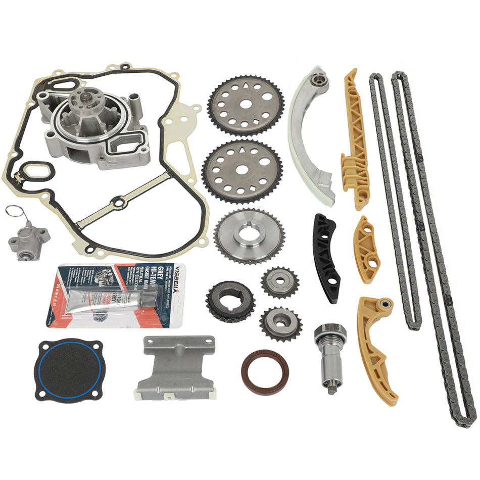 00-08 Chevrolet Saturn Pontiac 2.2 Timing Chain Balance Shaft Kit Water Pump 133831