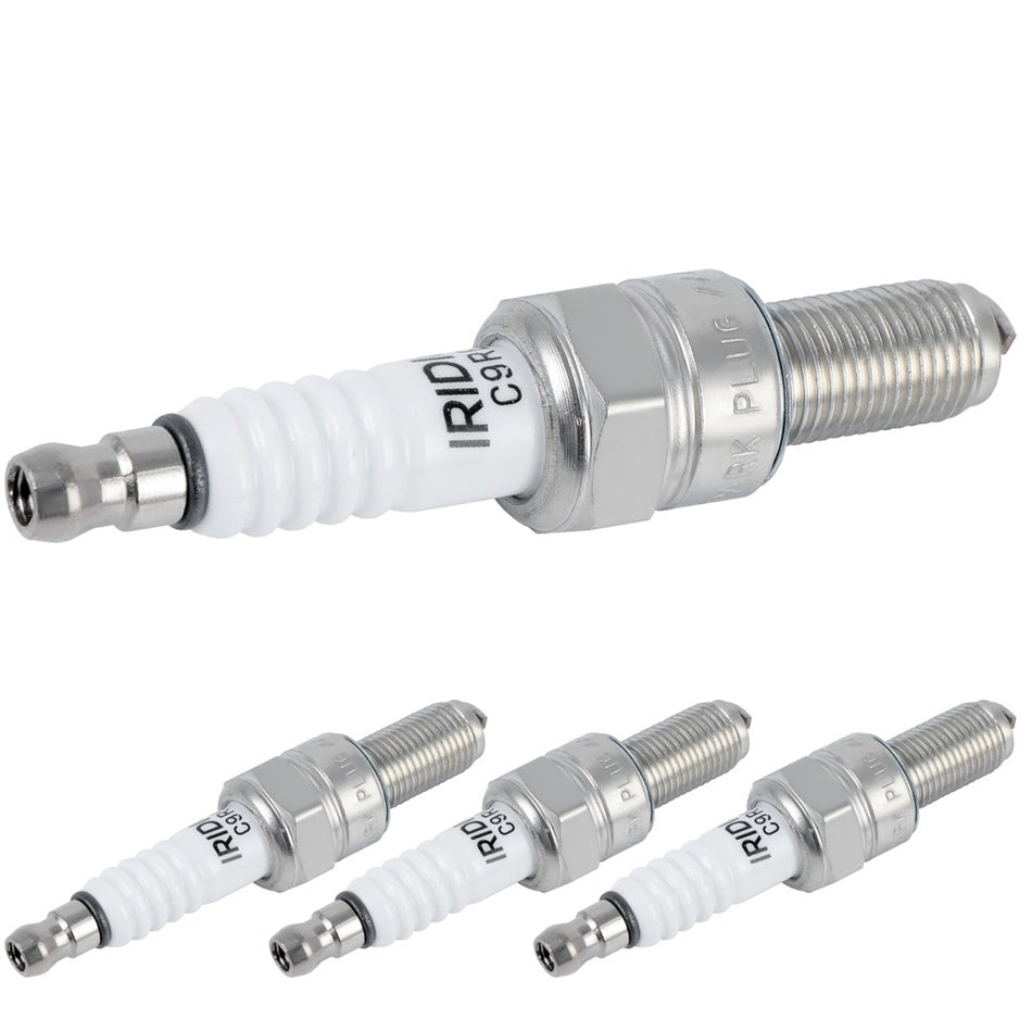 For Kawasaki ZZR1 Yamaha YZ250F Ducati 749 4pcs Iridium & Platinum Spark Plugs