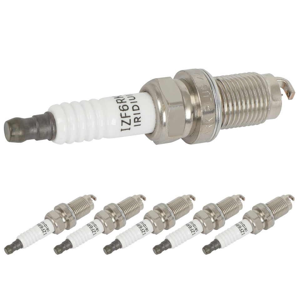 6Pcs Iridium Spark Plugs For 2006-2008 Honda Ridgeline 2008-2010 Odyssey 3.5L