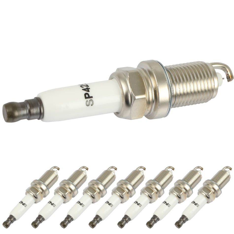 8x Iridium & Platinum Spark Plugs For BMW 550i 650i 750i X5 V8 4.8L