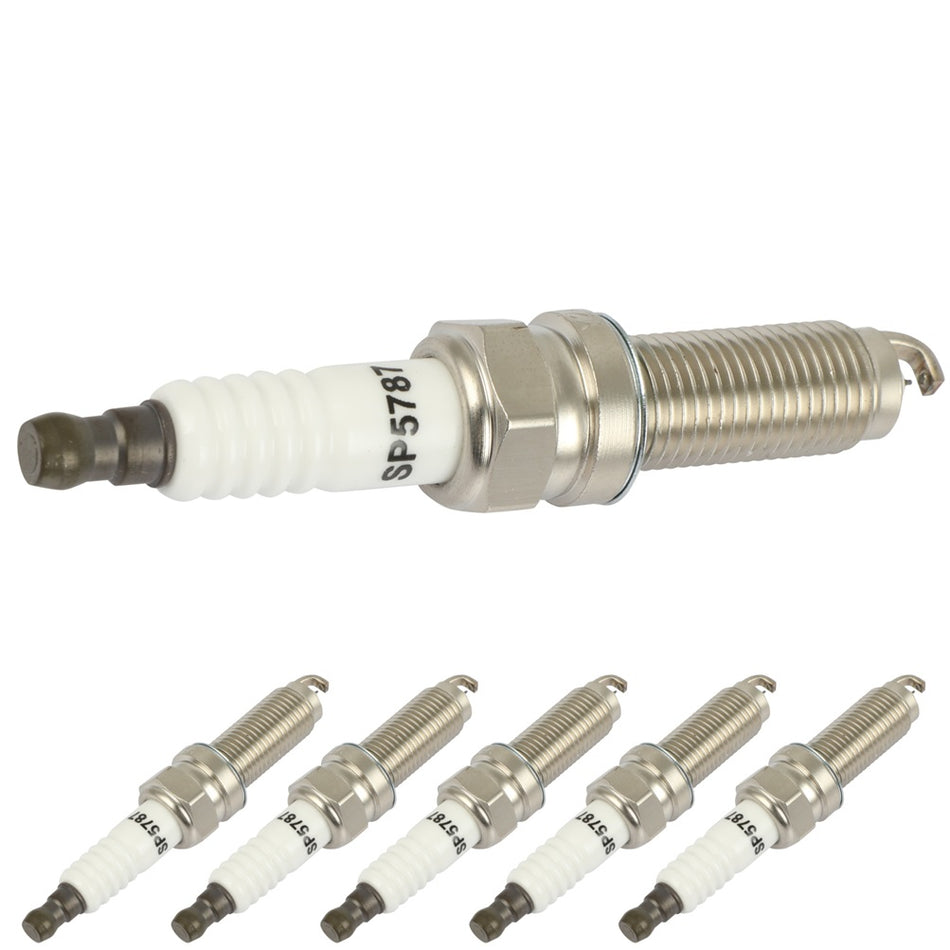 6Pcs Iridium Spark Plugs For 2010-2013 Acura MDX ZDX 2009-2012 Acura RL 3.7L