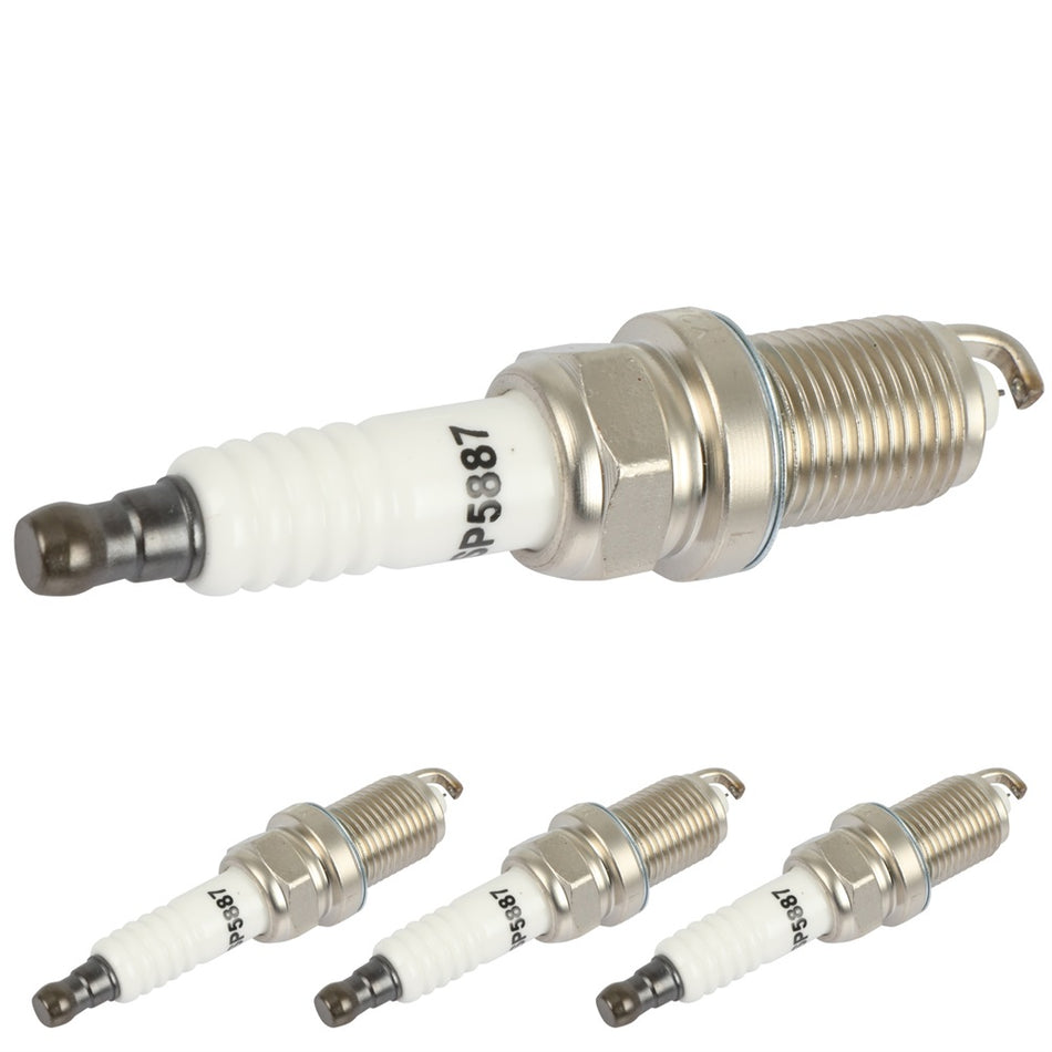 For 2007-2008&2010-2011 Jeep Patriot 2.4L L4 4pc Iridium & Platinum Spark Plugs