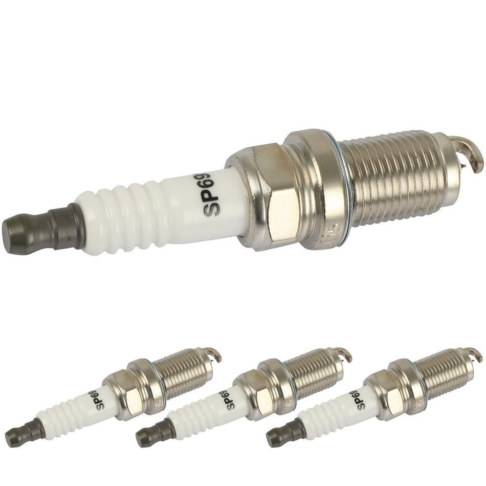 4x Iridium & Platinum Spark Plugs For 2003-2011 Honda Element 2.4L L4