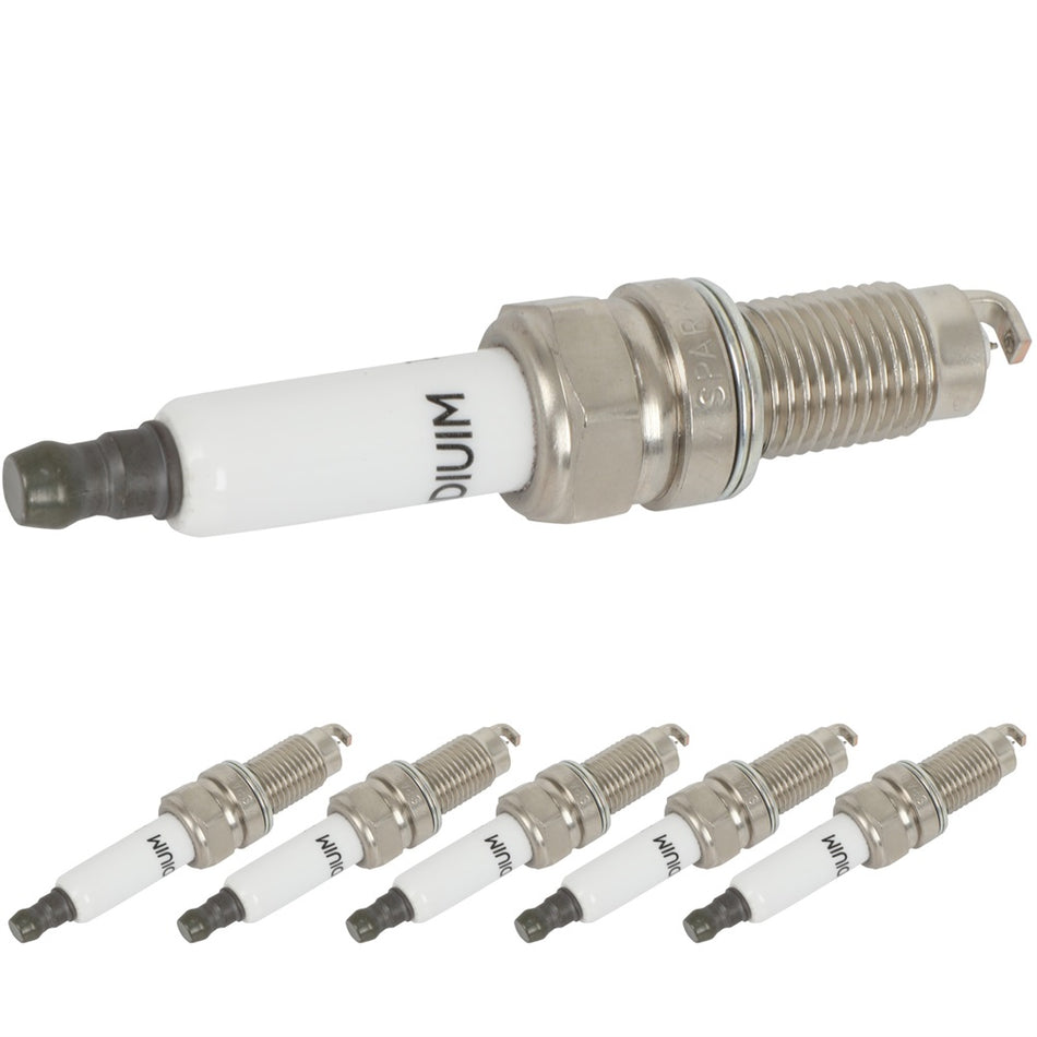 Set of 6 Iridium Spark Plugs For 2004-2006&2008-2009 Audi TT Quattro 3.2L V6