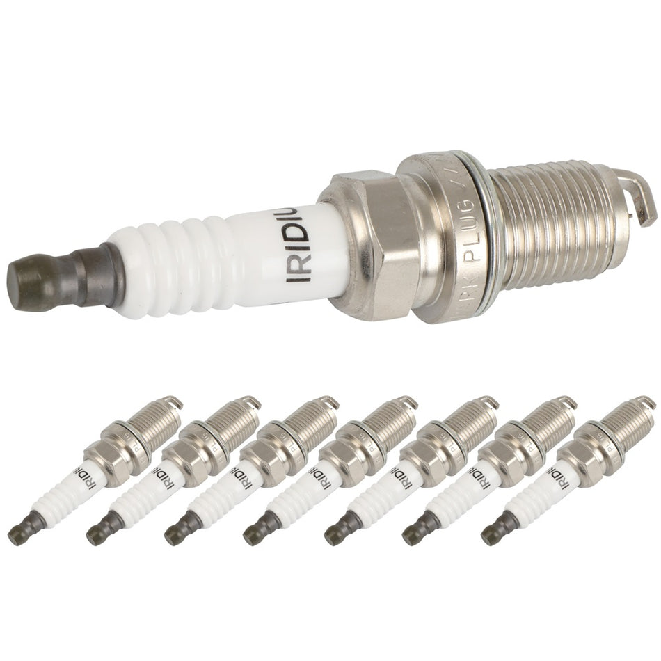 8x Iridium & Platinum Spark Plugs IFR5N10 For Land Rover Range Rover Jaguar