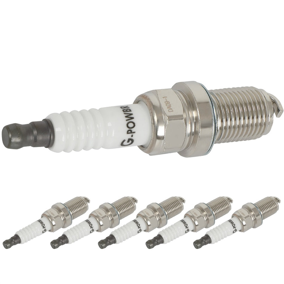 6x Nickel Spark Plugs For Mercedes-Benz C240 C280 C320 Kia Sportage Saturn L300