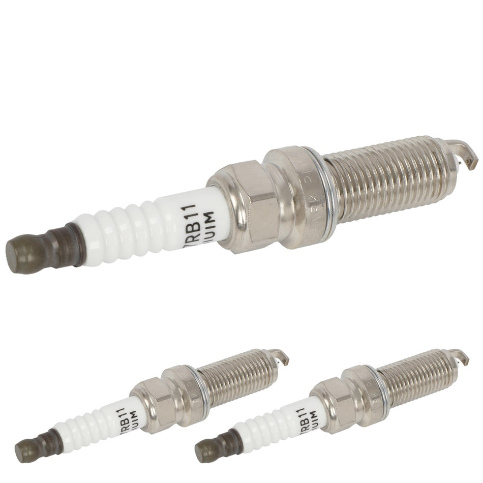 3x Fit For 2016-2017 Smart Fortwo L3 0.9L Iridium & Platinum Spark Plugs