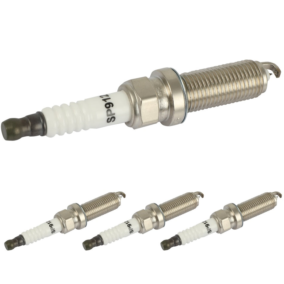 Set of 4 Double Iridium Spark Plugs For 2011-2017 Nissan Juke 1.6L L4 91215
