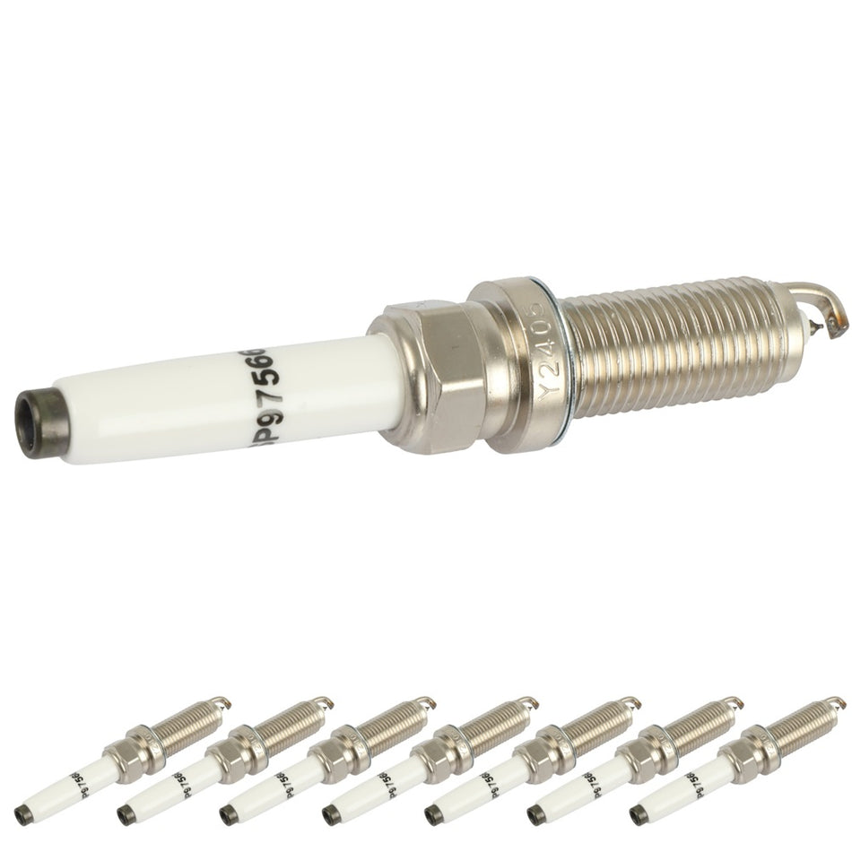 8x Iridium & Platinum Spark Plugs For 2018-2020 Mercedes-Benz E63 AMG S 4.0L V8
