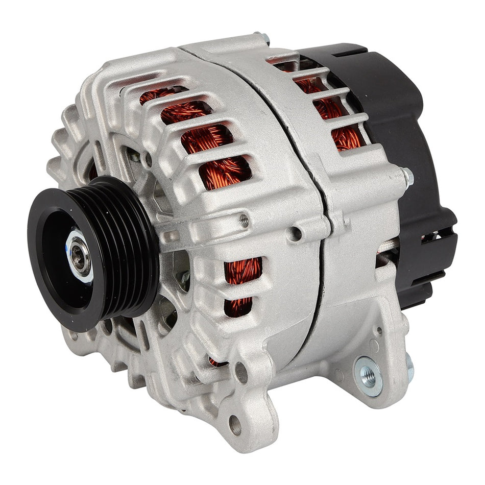 New Aluminum Alternator For 2010 Volkswagen Touareg 3.0L 6 Pulley Groove 11825