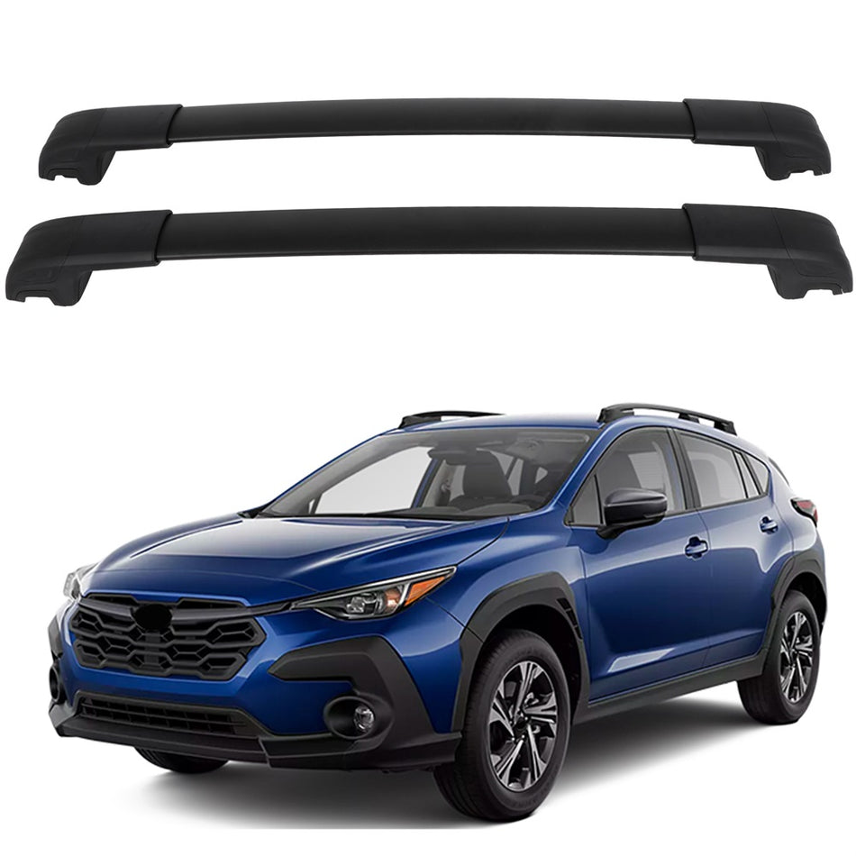 Roof Rack 2x Cross Bar For 2024 Subaru Crosstrek Aluminum Roof Rack Set