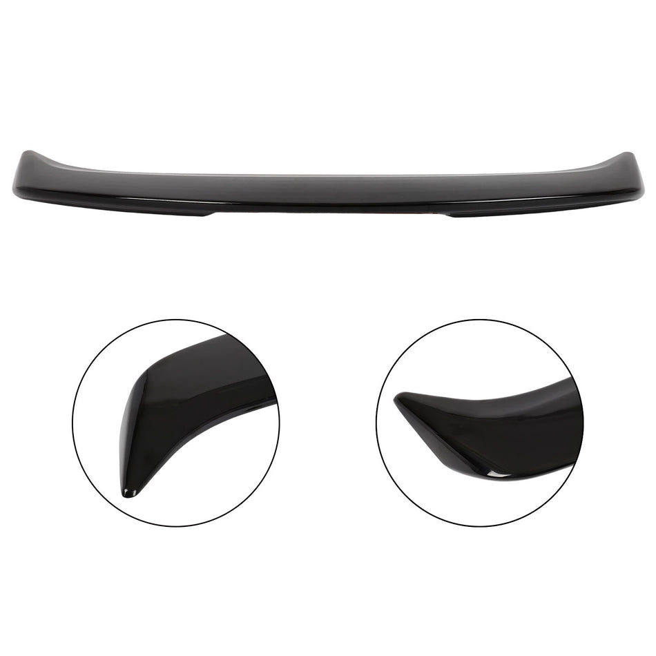 2013 2014 2015-2019 Nissan Sentra Painted Black w/ Light ABS Spoiler Wing