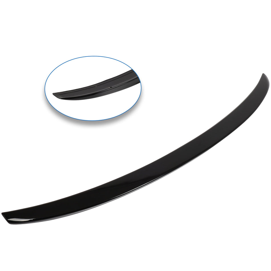2013 2014 2015-2019 Nissan Sentra Painted Black ABS Lip Type Spoiler Wing