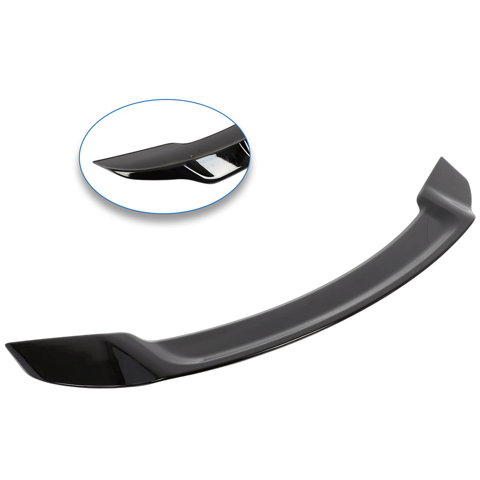 Fits 2021-2024 Hyundai Elantra Sedan Painted Black ABS Spoiler Wing Black
