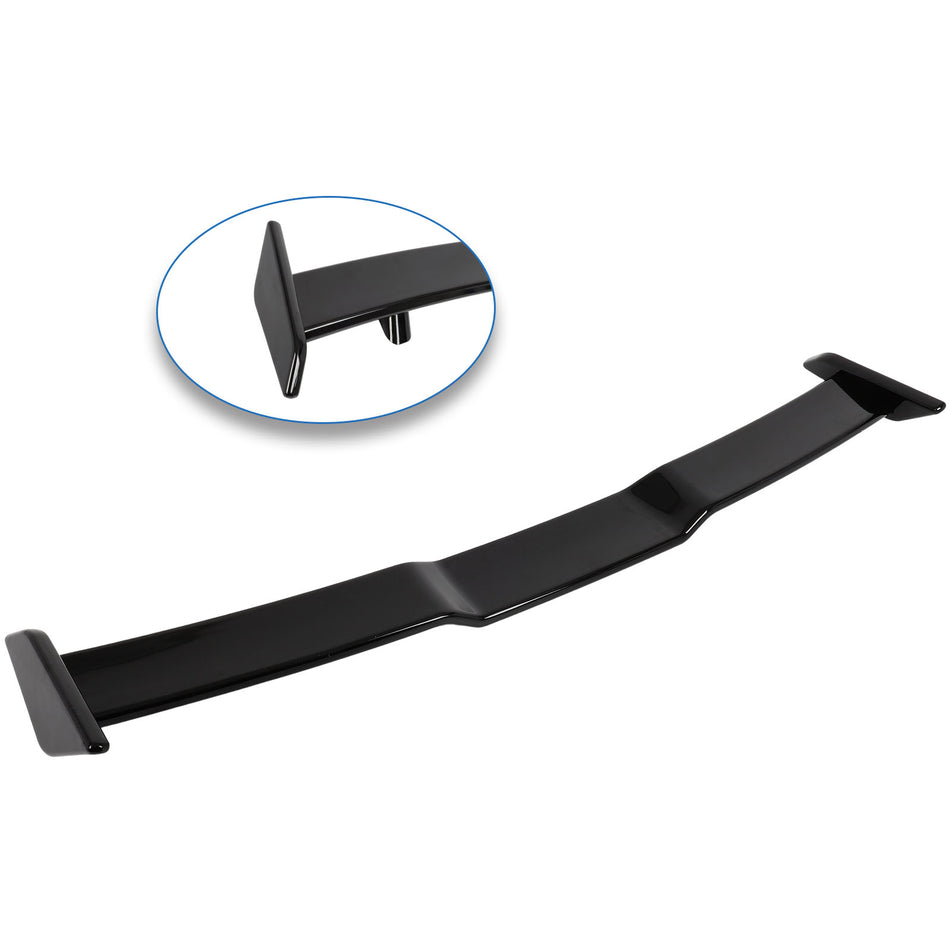 Fits 2018-2024 Toyota Camry Honda Accord Painted Black ABS Spoiler Wing