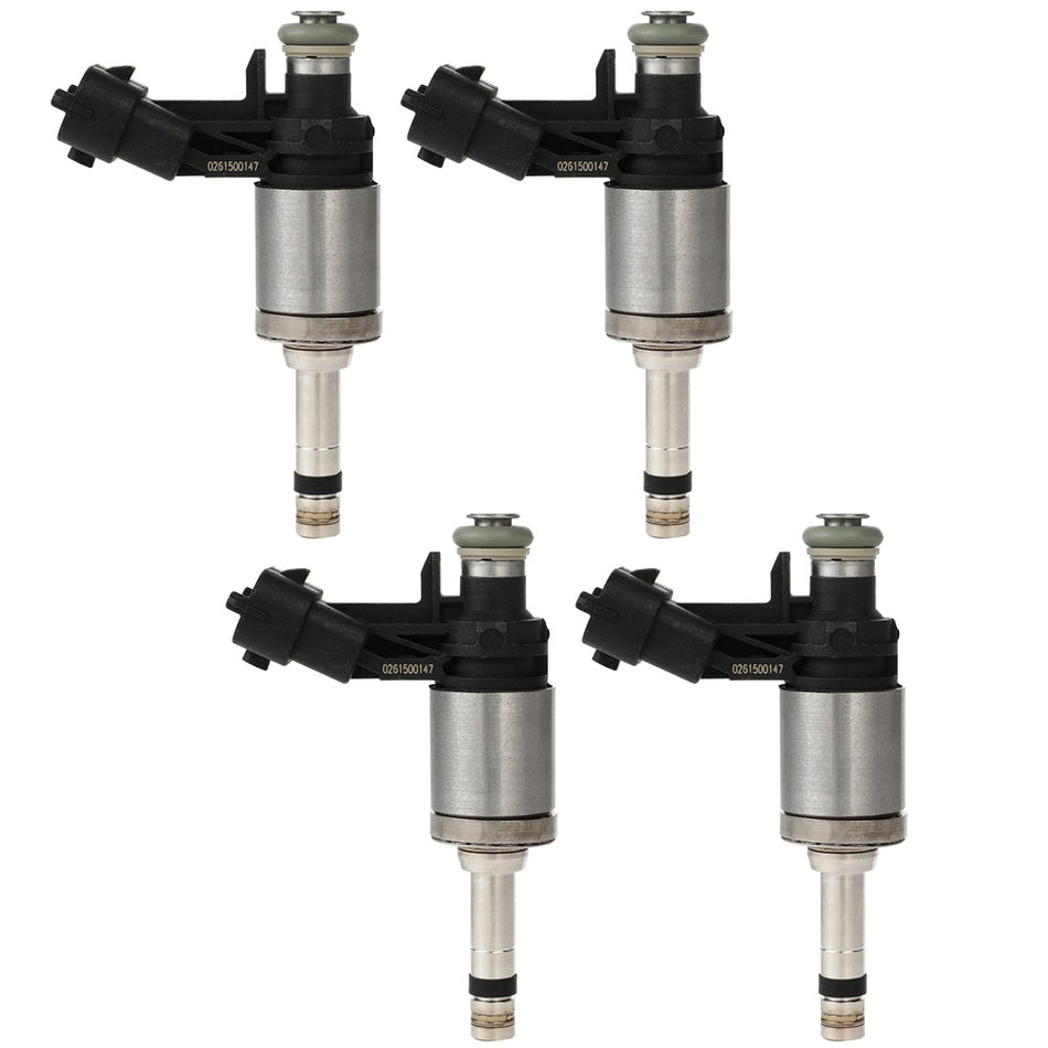 4 Fuel Injectors For Ford Explorer Focus Taurus Land Rover LR2 Lincoln MKZ 2.0L