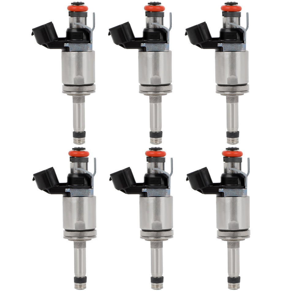 6x Fuel Injectors For Lincoln Mkx 2016-2018 2.7L Ford F-150 Edge 2015 2016 2017