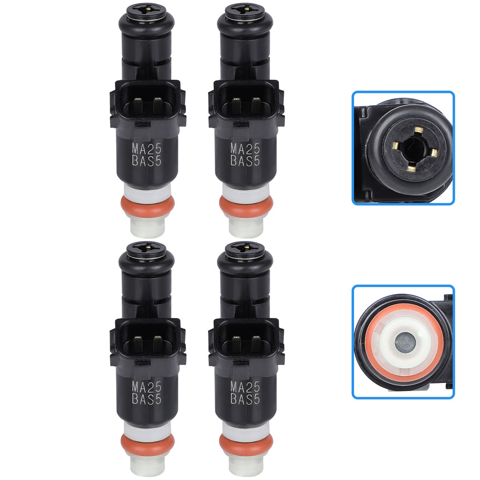 4pcs Fuel Injectors Fit For Honda Civic 2012 2013 2014 2015 1.8L Honda HR-V 2016