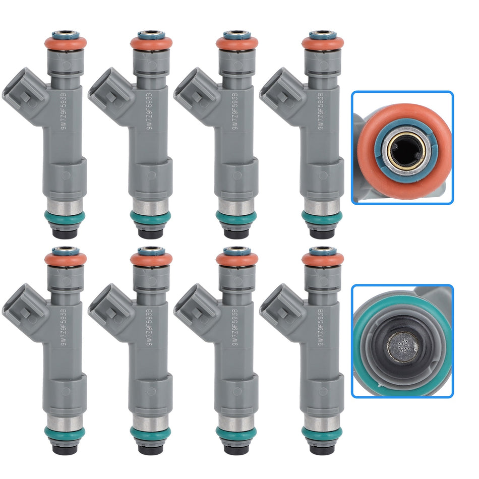 8pcs Fuel Injectors For Ford E-150 Ford E-250 4.6L 2011-2014 2012 2013