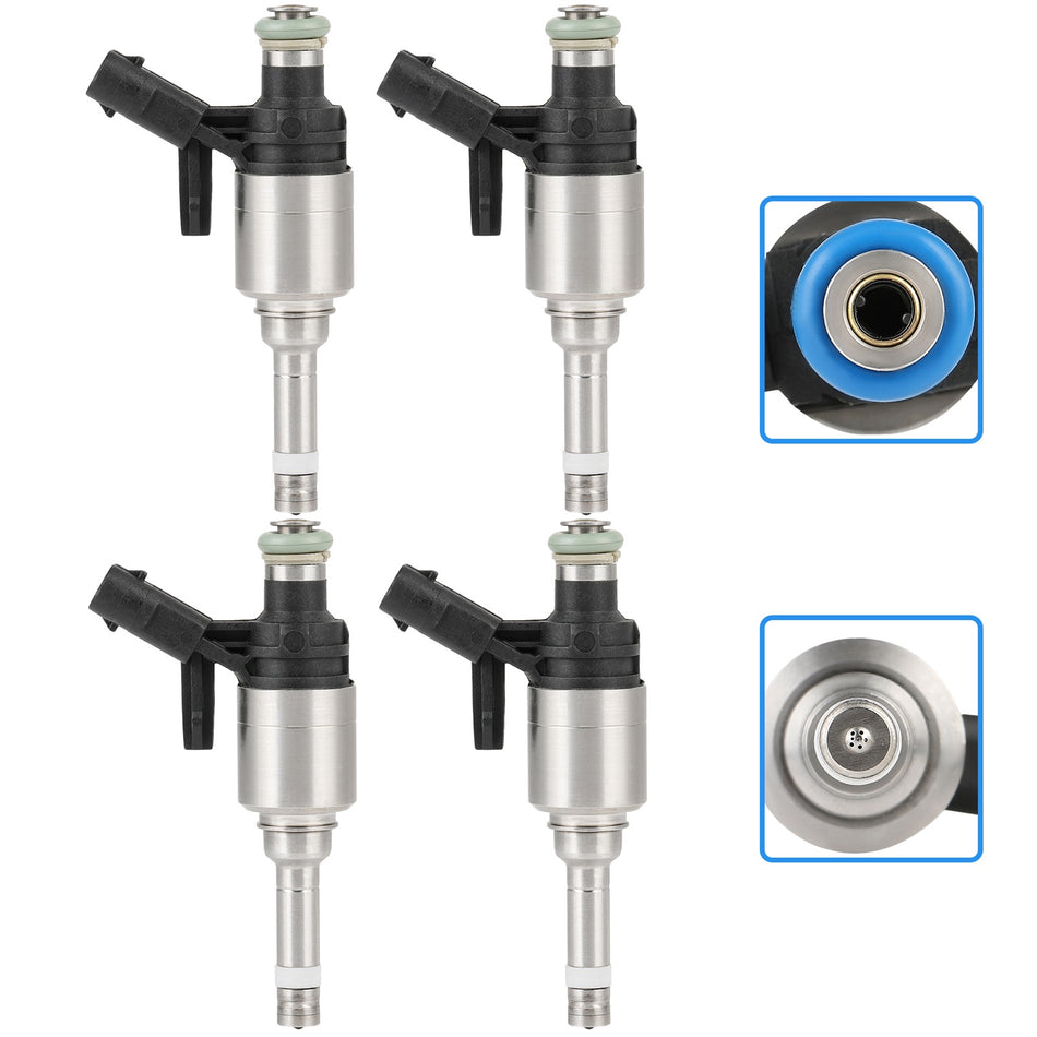 4x Fuel Injectors For Volkswagen Passat 2014-2016 Beetle 2014-2017 1.8L FJ1238