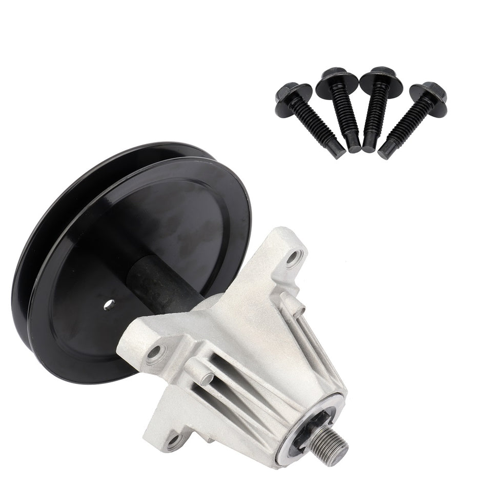 Spindle Assy For Cub Cadet 46 inch Deck Rzt-L46, Rzt-S46. Pulley 6-1/2 inch 618-05078