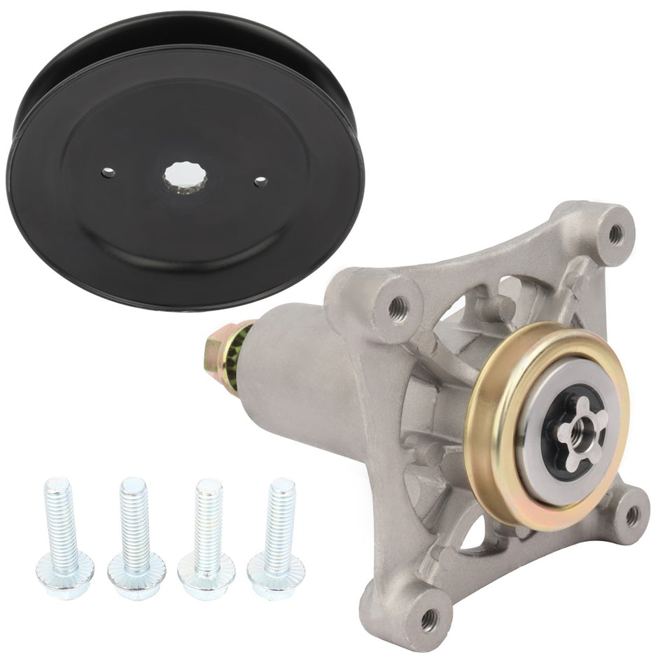 For Craftsman 42 inch48 inch54 inch Riding Mower Mandrel/Spindle 187292 192870 Pulley 197473