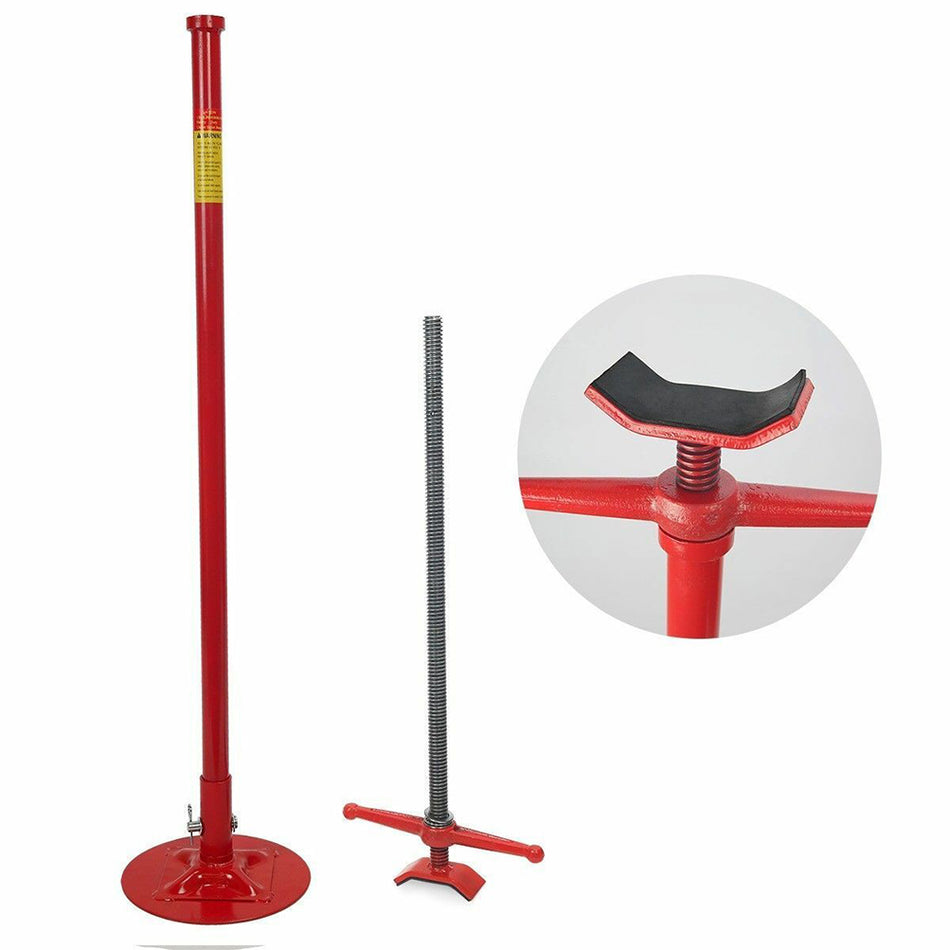 1/2 Ton Twist Jack 80 inch Support Hoist Lift Kit Floor Car Stand Mount Screw