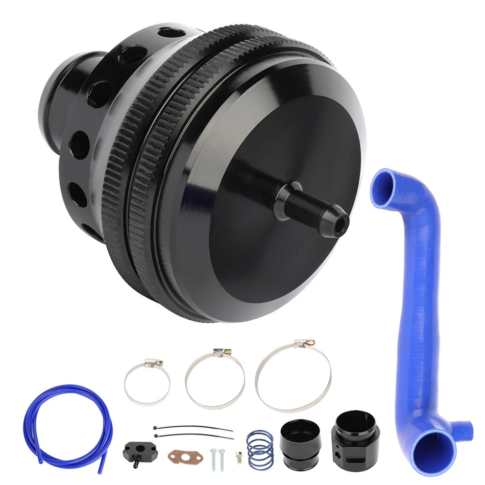 For VW Golf Mk7 Polo Audi A1 A3 BL Dump Blow Off Valve BOV Kit (Blue & Aluminum)