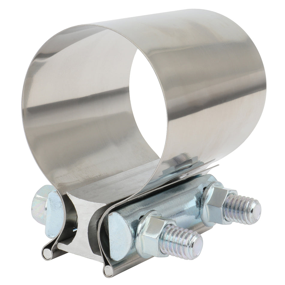 2002-2003 Lexus ES300 2004-2006 Lexus ES330 2.5 inch 2 1/2 inch Inch Universal Iron Butt Joint Band Exhaust Clamp