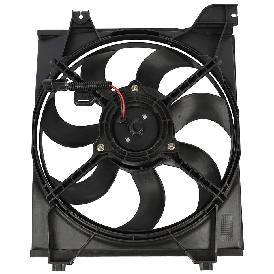 AC Condenser Cooling Fan Kit 2006-2011 Kia Rio Kia Rio5 1.6L