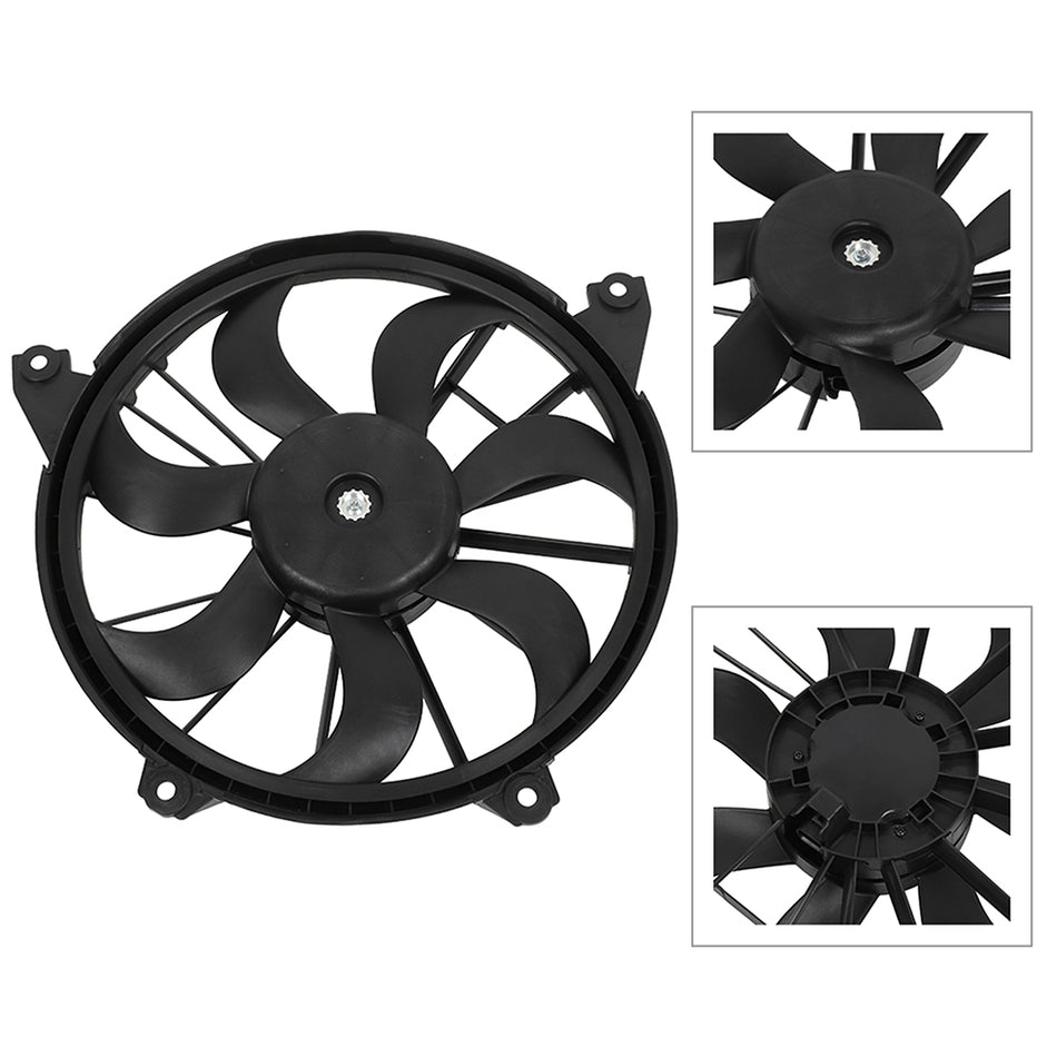 Radiator Cooling Fan Assembly For 2009 2010 2011 2012 2013-2018 Dodge Journey