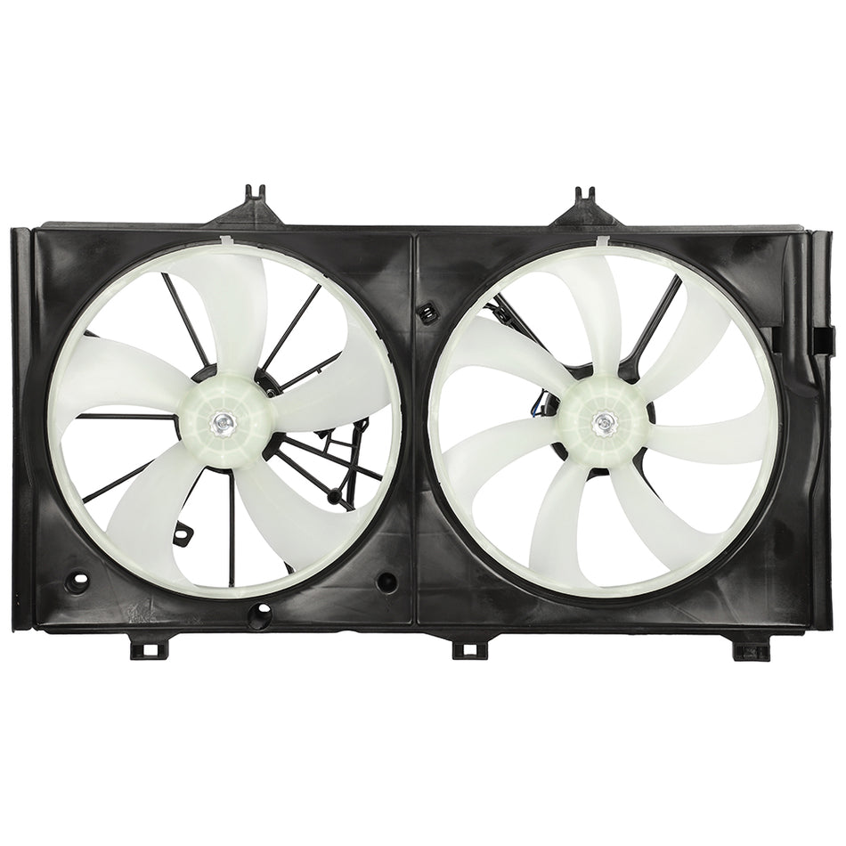 Dual Radiator Fans For 09-16 Toyota Venza 07-11 Camry