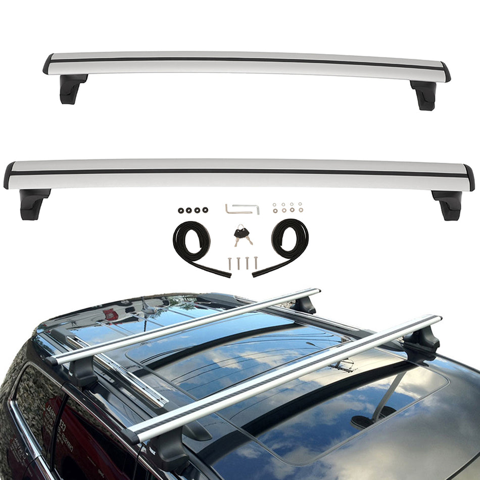 Roof Rack Cross Bars For Jeep Grand Cherokee 3.6L 5.7L 2011-2019 Aluminum
