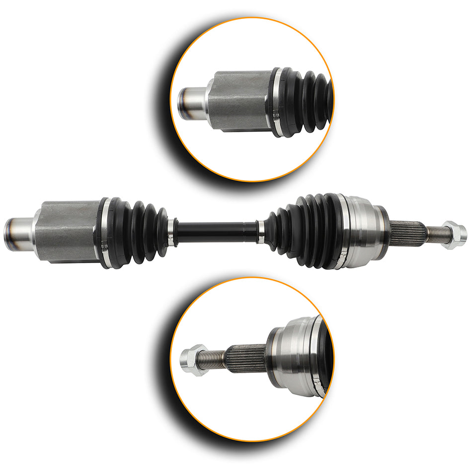4WD Front Left Right CV Axle Shaft Joint For 2002-2011 Dodge Ram 1500 Pickup