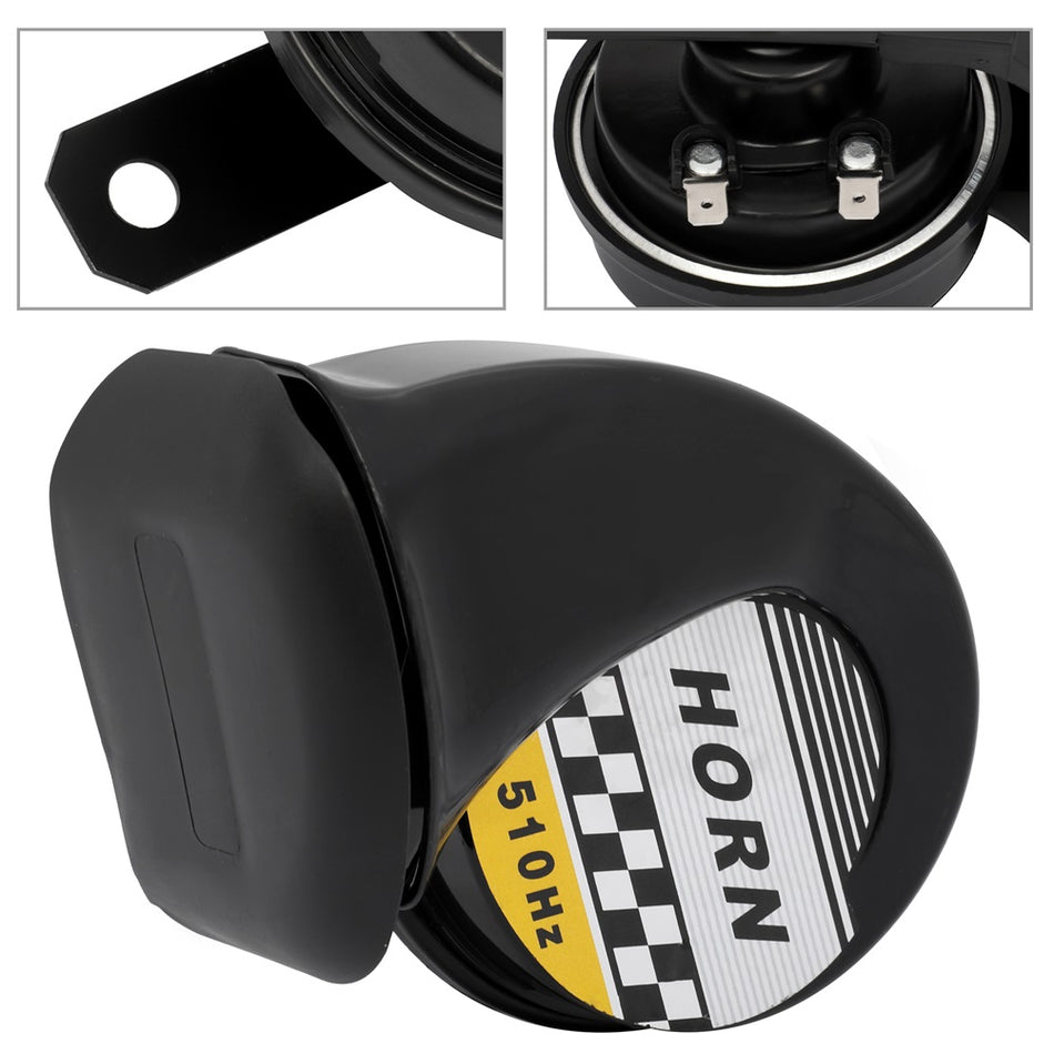 12V 130DB Snail Air Horn Siren Universal For Car Motorcycle Boat SUV RV Yacht