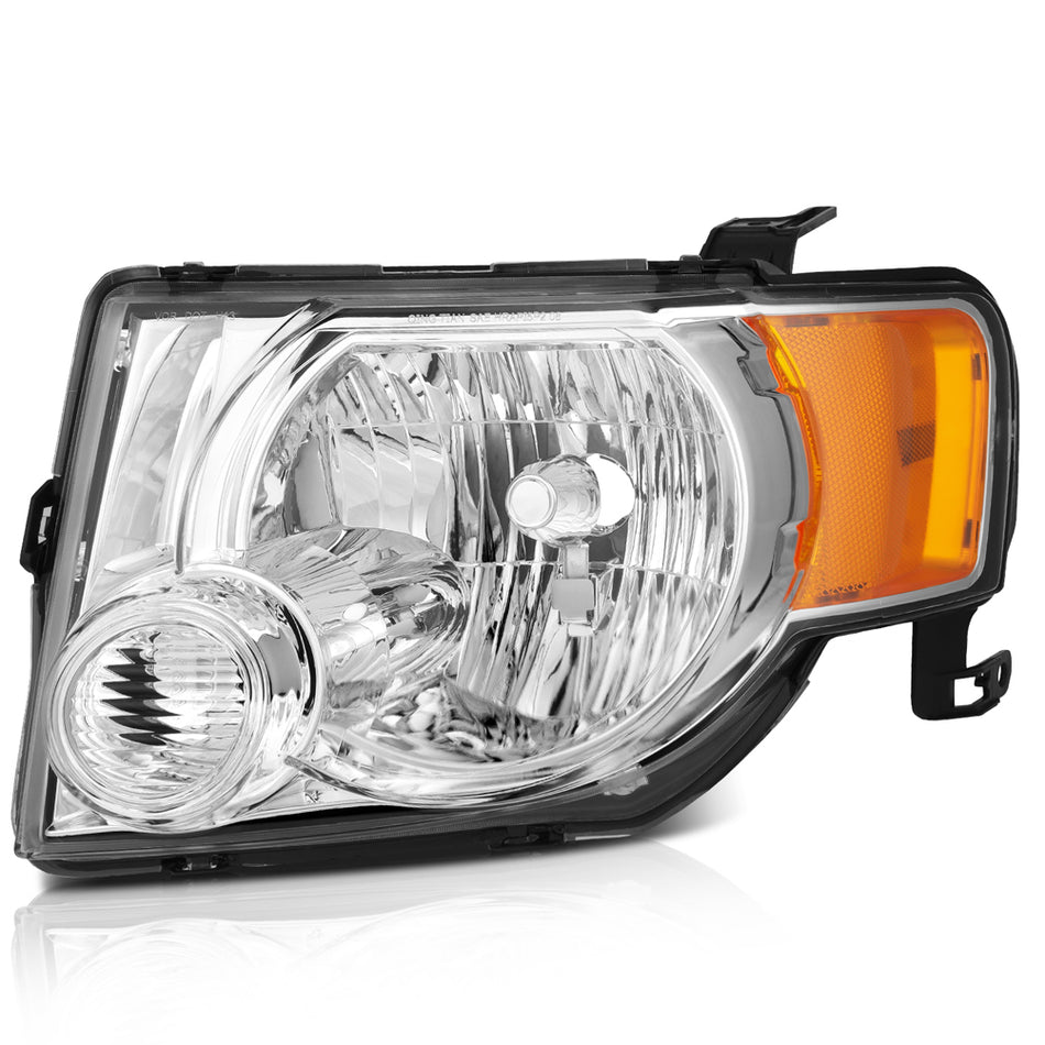 Fits 2008-2012 Ford Escape Front LED Headlight Assembly Left + Right Sides Set