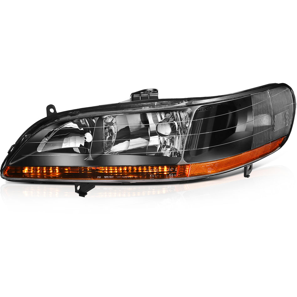 1998-2002 Honda Accord Front Headlight Assembly Reflector