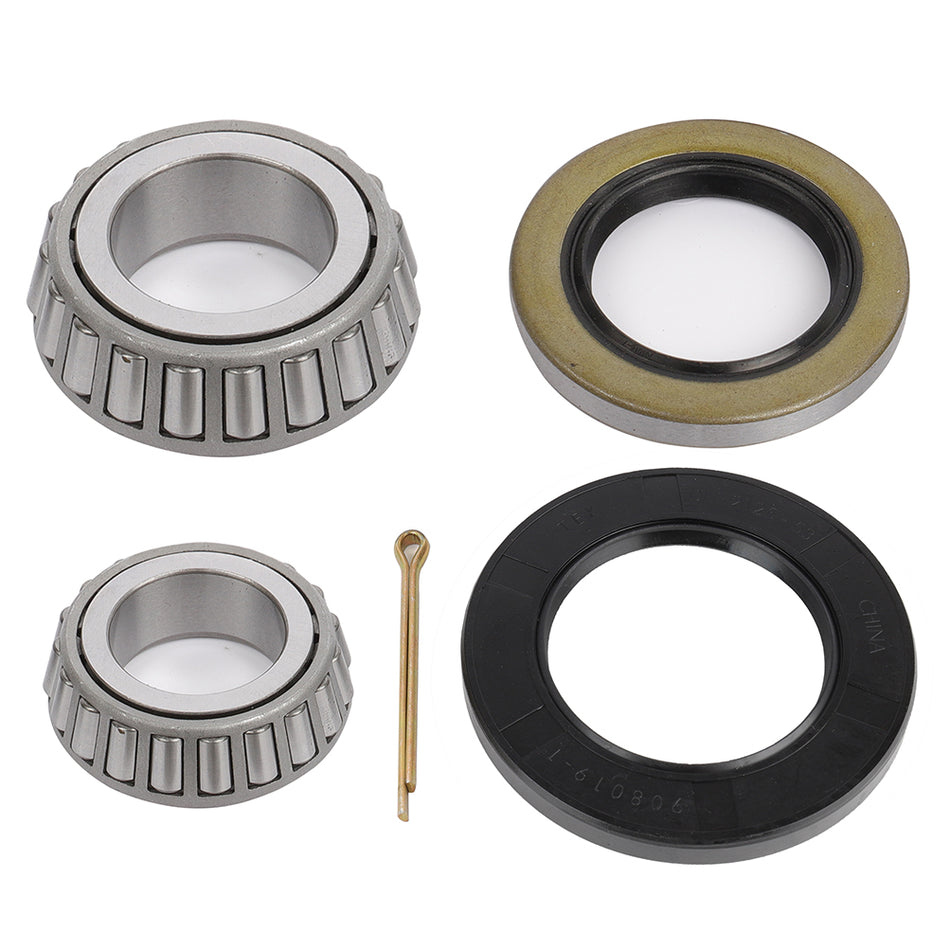 For 5200lbs Axle 15123 X 25580 Bearings With Trailer Galvanized Hub 6 On 5.5