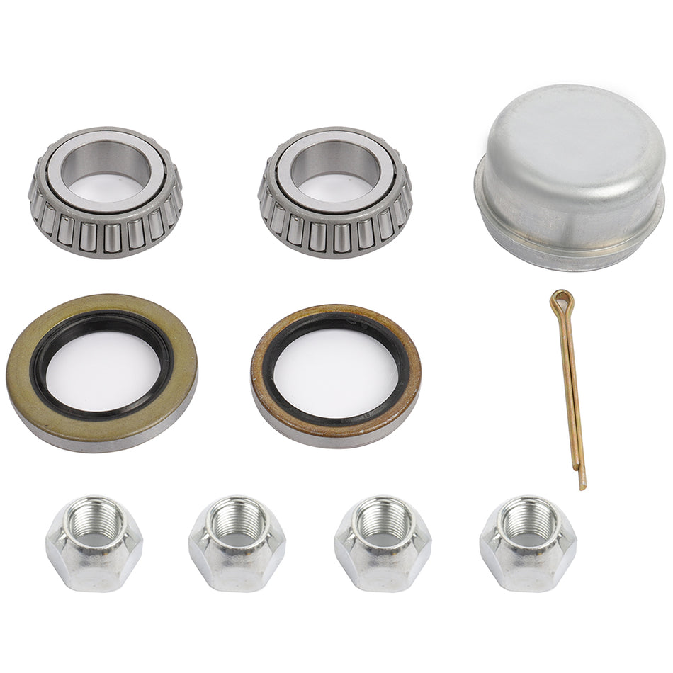 For 2500 lbs axle 44649 X 44649 Bearings with trailer Galvanized hub 4 on 4