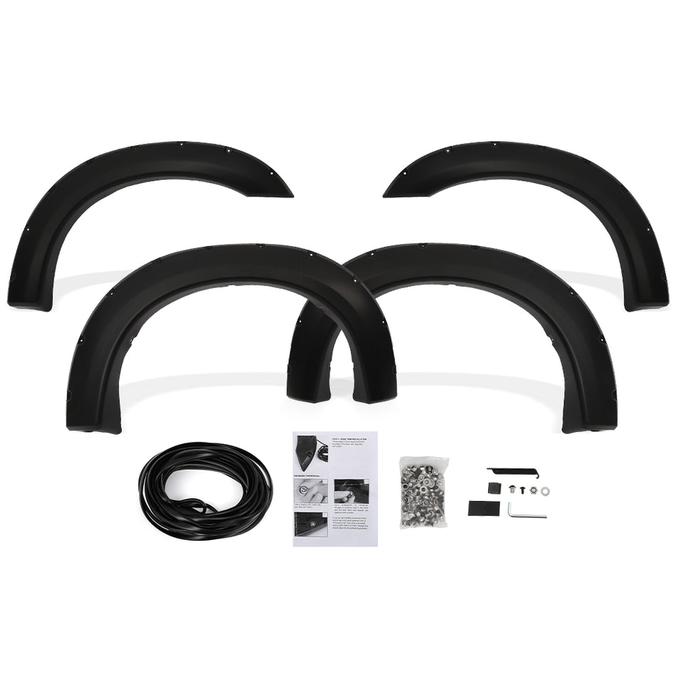 Smooth Fits Ford F250 F350 Super Duty 1999-2007 Fender Flares Pocket Style PP