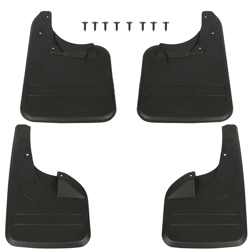 Full Set of 4 Mud Flaps Splash Guard For 10-14 Toyota Hilux Vigo Fender Mudguard