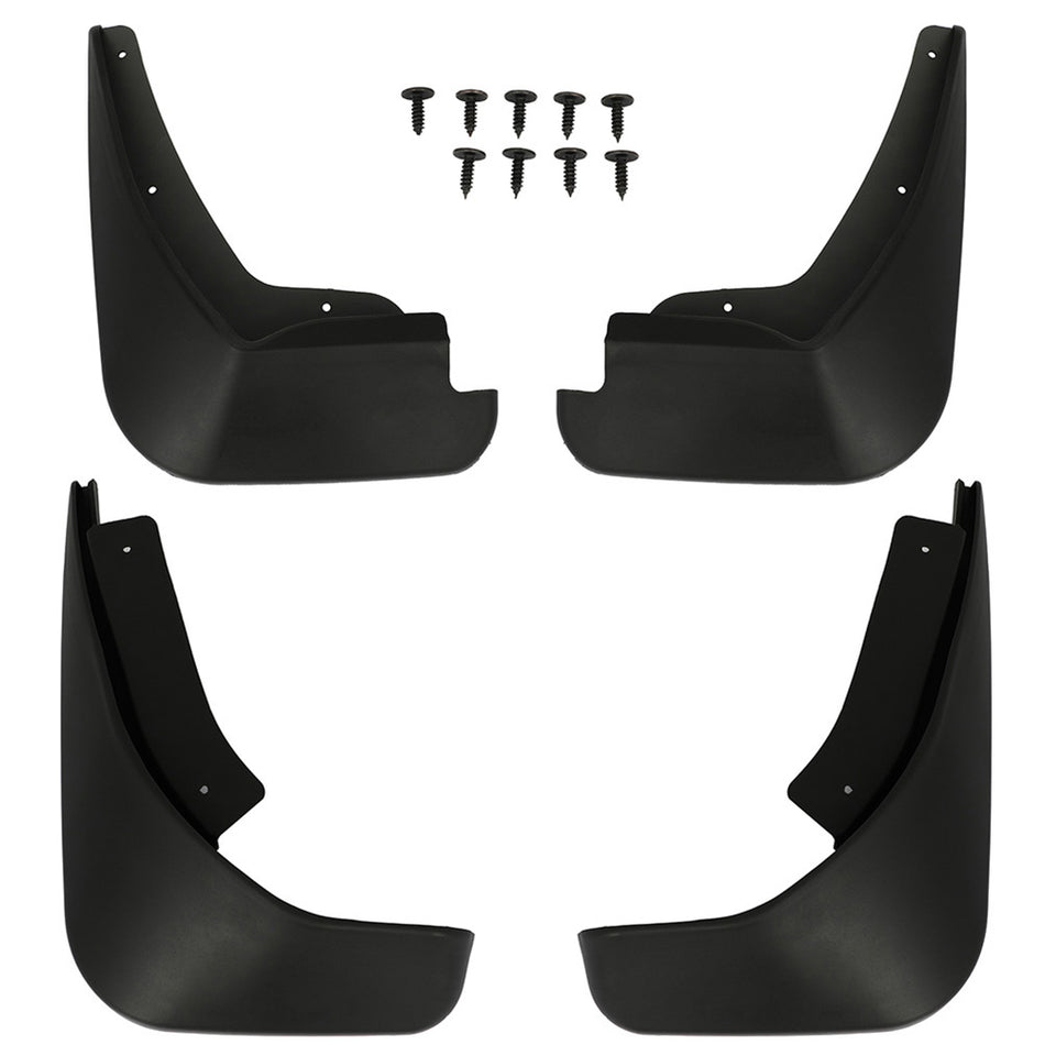 Mud Flap Splash Guard Fender Mudguard For 2011-2019 Ford Fiesta Set Front Rear