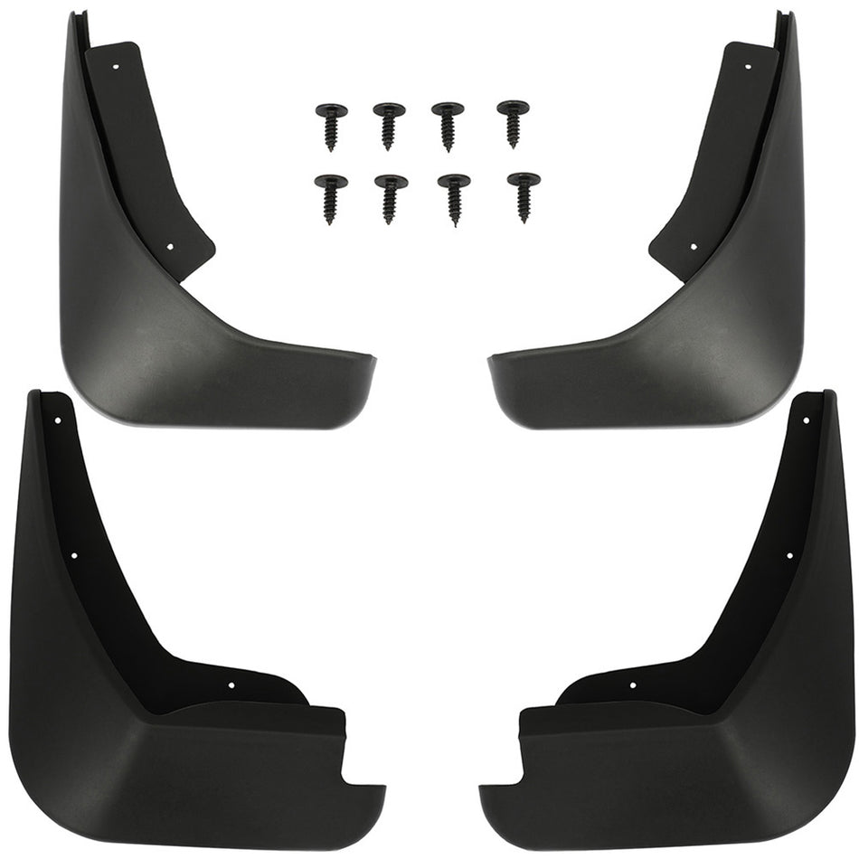 Qty 4 Mud Flaps Splash Guard Fender Mudguard For 2011-2019 Ford Fiesta HATCHBACK