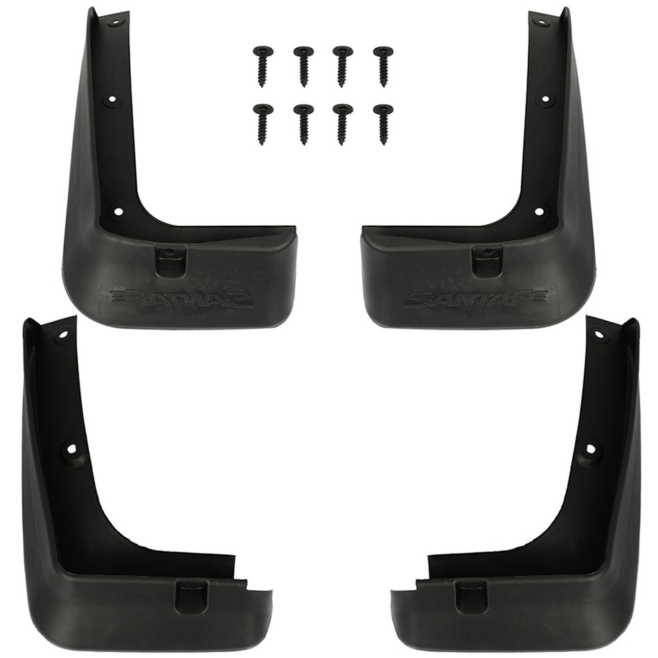 4x F+R Mud Flap Splash Guards Fender Mudguard For Hyundai Santa Fe 2013-2018 Set