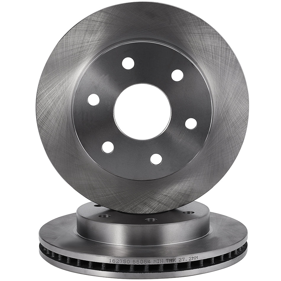 Brake Rotors For 02-06 Cadillac Escalade 00-06 GMC Yukon Front 2 Pcs