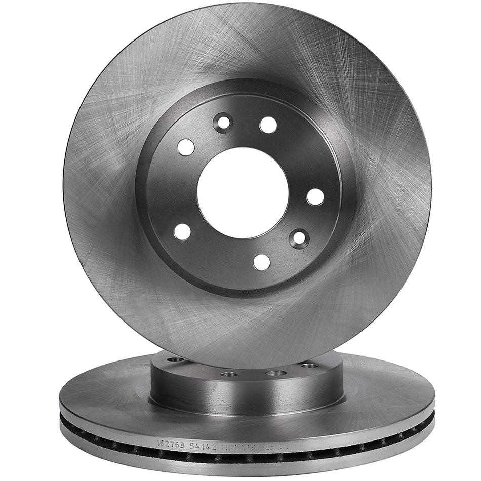 Front 298.5mm 5 Lug Brake Rotors For 06-12 Ford Fusion 06-13 Mazda 6