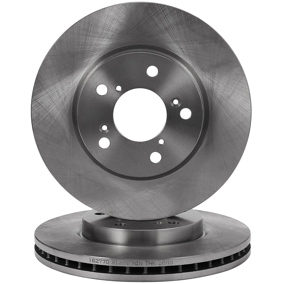 2005-2010 Honda Odyssey Brake Rotors 298.5mm 5 Lugs Front