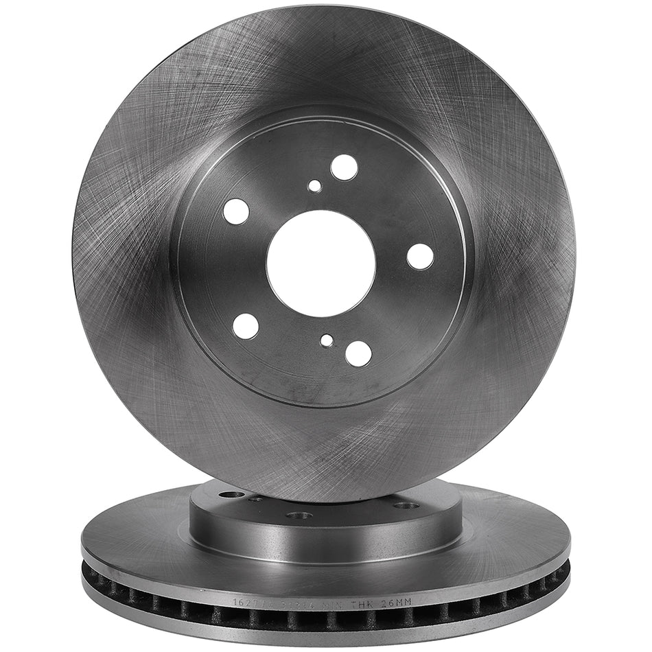 Brake Rotors Front For 06-13 Lexus IS250 05-07 Toyota Avalon
