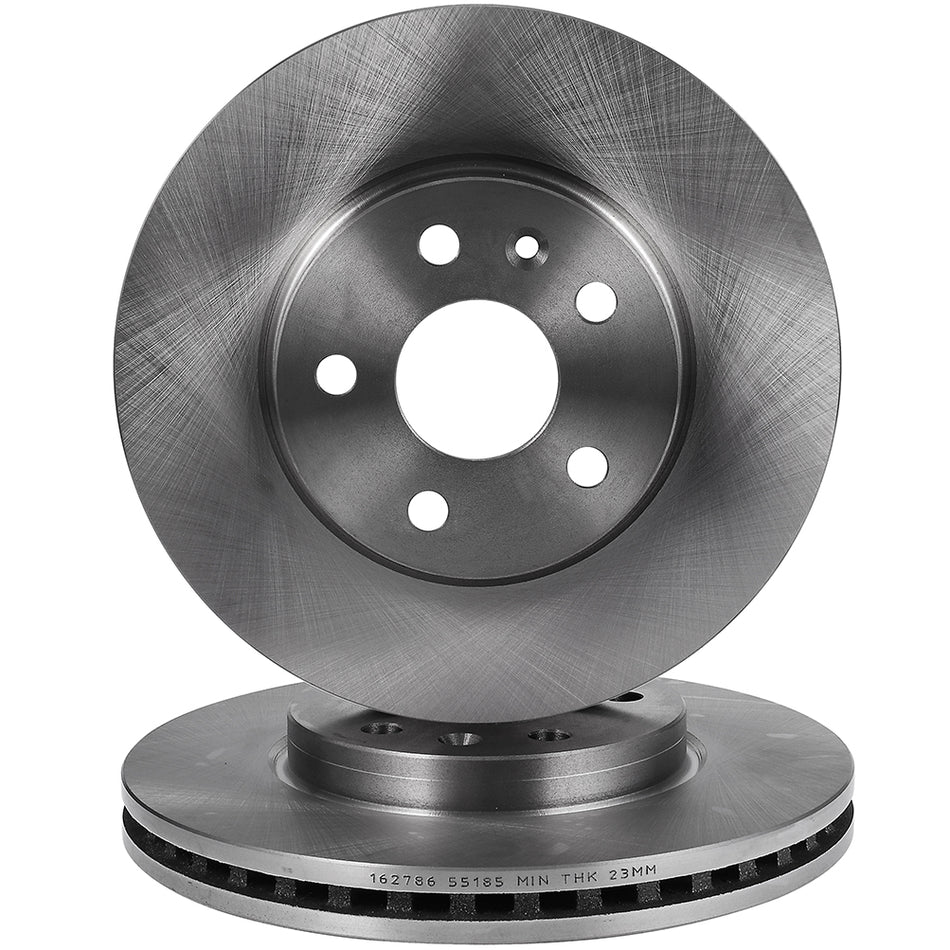 Brake Rotors For 11-19 Chevrolet Cruze 16-19 Chevrolet Volt Front
